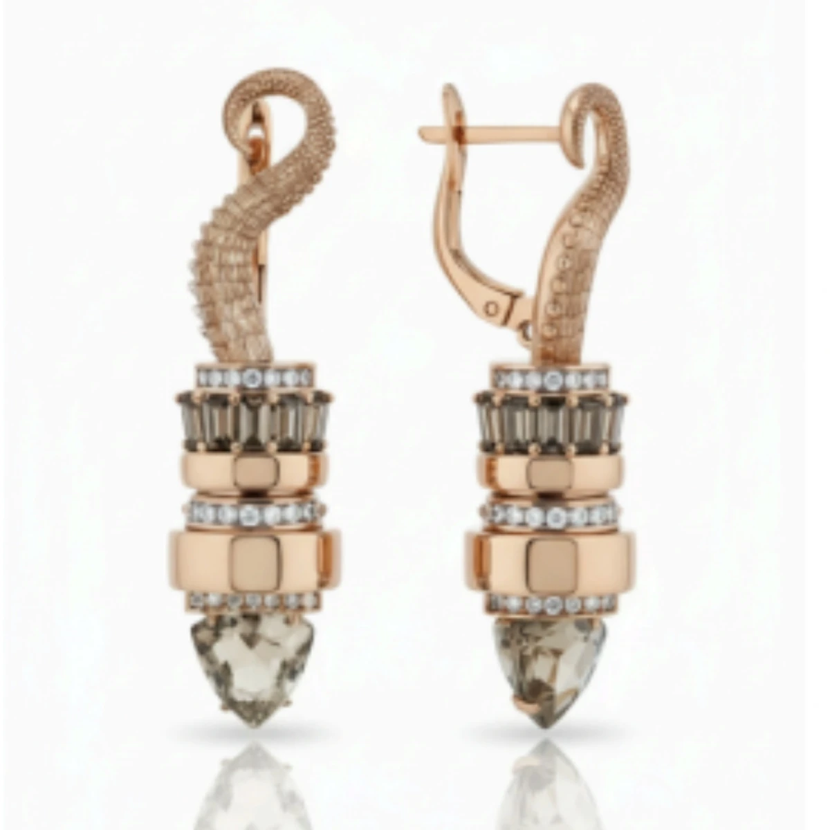 Rainbow Lizard Ear rings "Coming Soon"