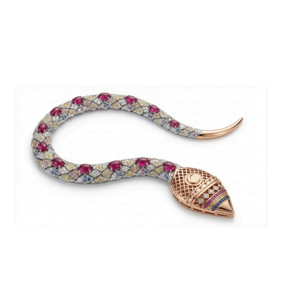 Notta araba Luxuary Lizard twisted Chocker