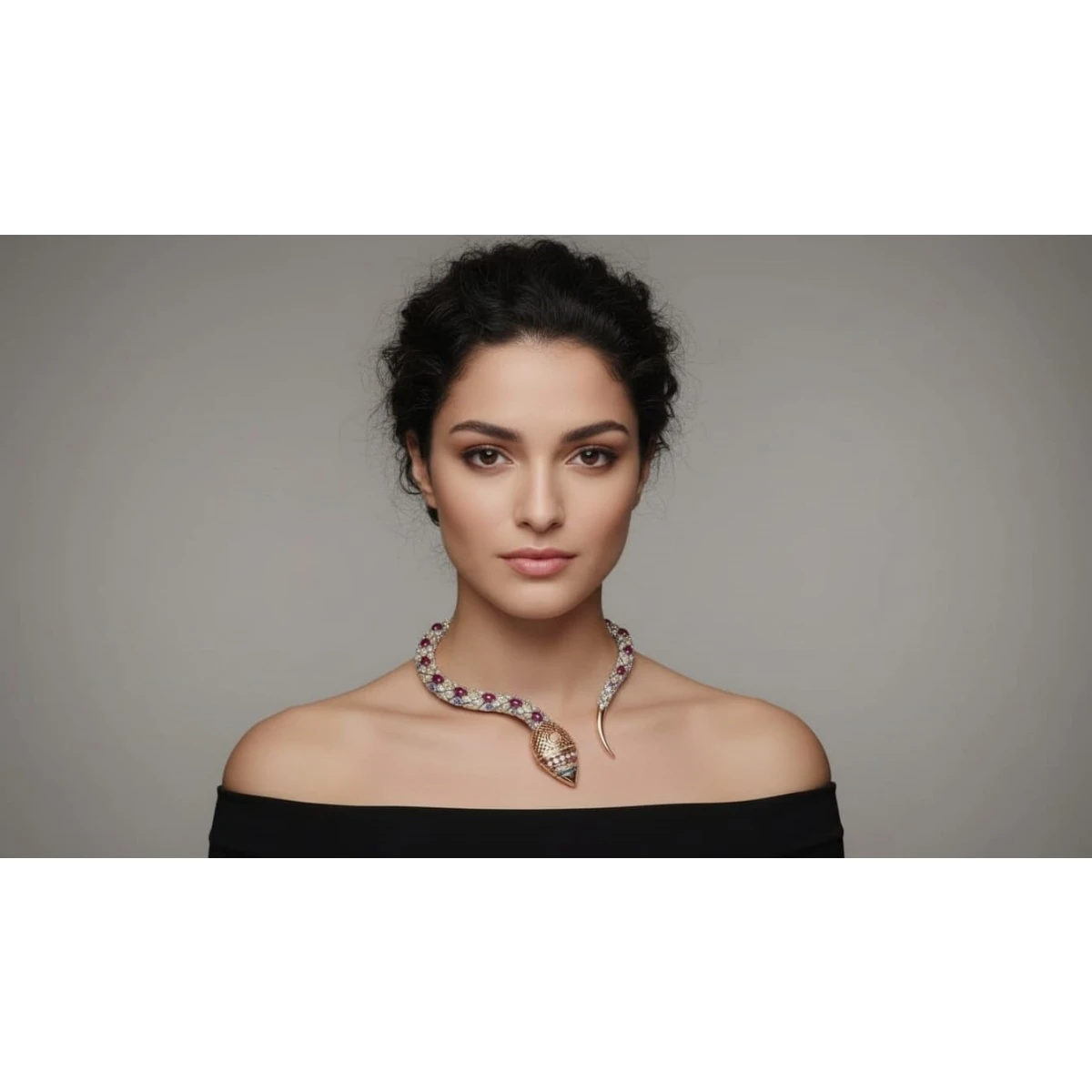 Notta araba Luxuary Lizard twisted Chocker