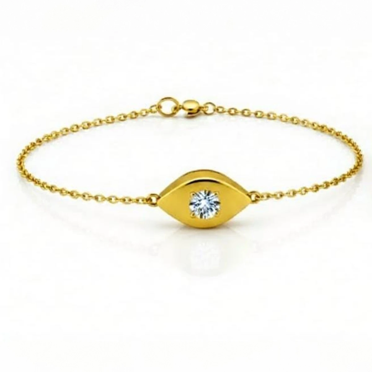 Gold Solo Single line Bracelet