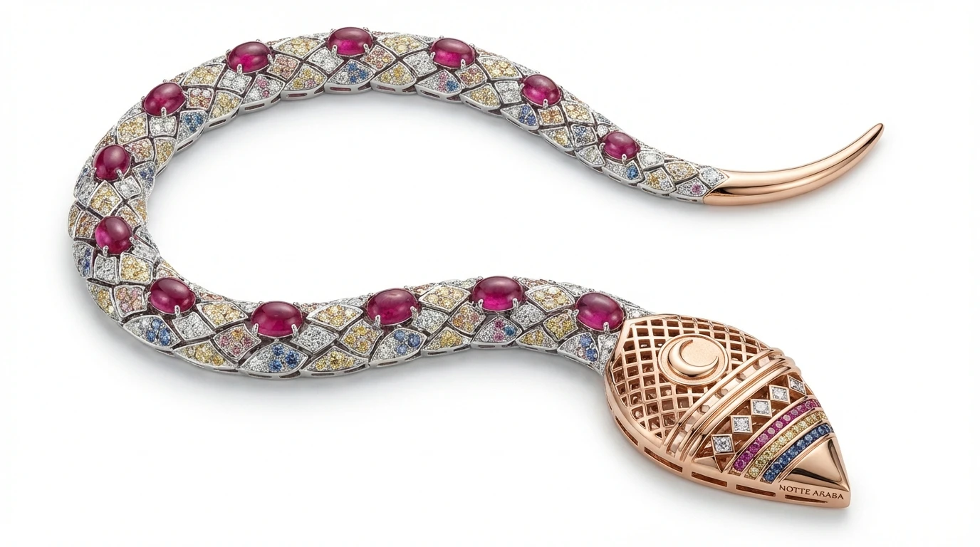 Notta araba Luxuary Lizard twisted Bracelet